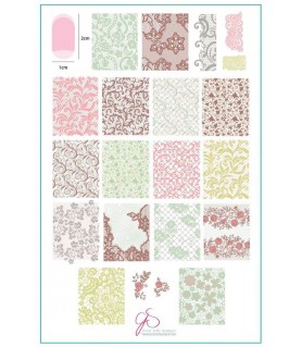 Stor stämpelplatta, A touch...