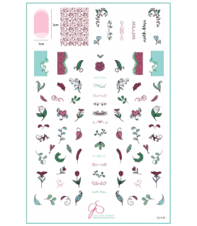 Stor stämpelplatta,...