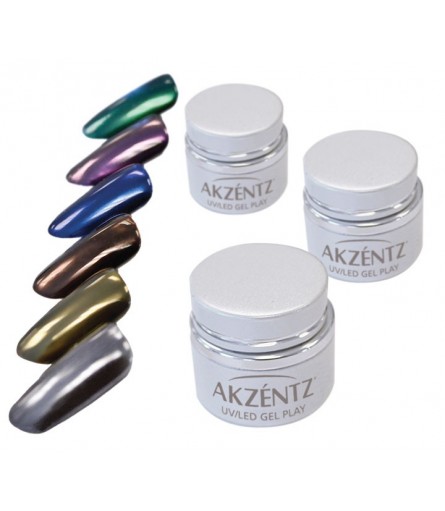 Akzentz Pearlescent Chrome Powder