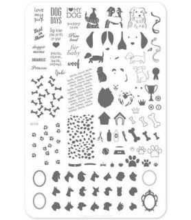 Stor stämpelplatta, Puppy love