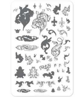 Stor stämpelplatta,...