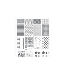 Stor stämpelplatta, Chantells