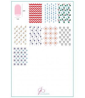 Stor stämpelplatta, Deck...